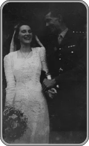 Wartime wedding Jeannie Yonge