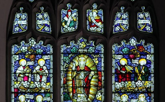 All Saints' Church, Compton East window by C.E.Kempe
