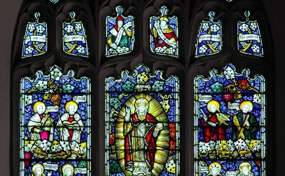All Saints' Church, Compton East window by C.E.Kempe