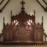 Twyford Chapel reredos by GH Kitchin 1895