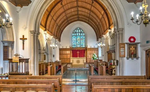 Cecil Cooper remembers the 1905 extension of Compton Church 1905