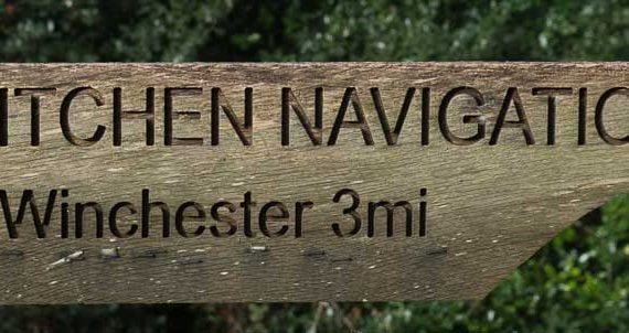 Itchen Navigation Footpath sign