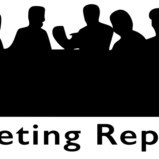 Meeting Report Thursday 2 May 2019