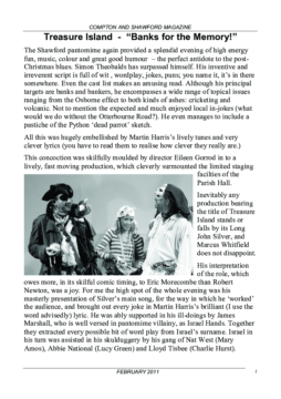 2011TreasureIslandPantoSupplementFeb