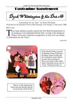 2001Dy2kWhittingtonPantoSupplement